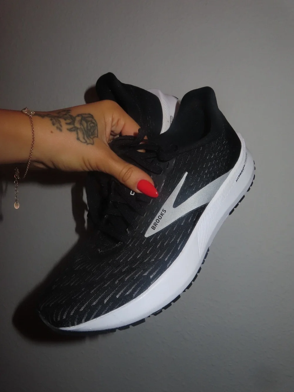 Brooks breathable mesh